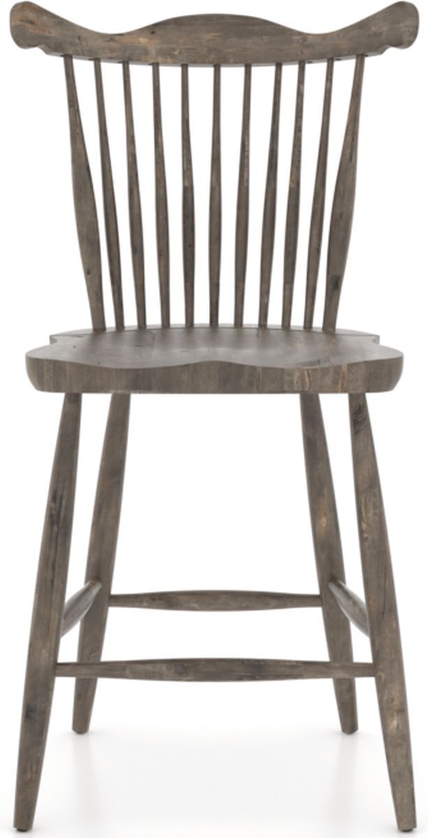 Canadel Champlain Wood Fixed Stool-1