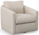 Craftmaster® CM Modern Marsala Leather Swivel Chair-0