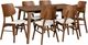 New Classic® Home Furnishings Oscar 7-Piece Walnut Dining Set-0