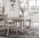Liberty Furniture Backroads 5-Piece Parchment/Weathered White Trestle Dining Set-1