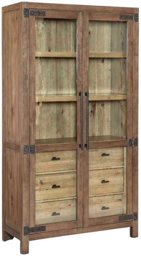 Hooker® Furniture Vineyard Row Napa Display Cabinet-0