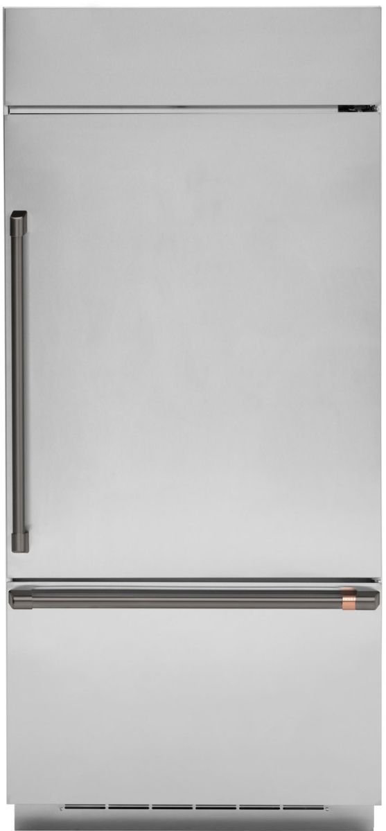 Café™ 36" Brushed Black Refrigeration Handle Kit-1