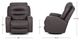 Franklin™ Aspen Holt Stone Power Rocker Recliner-1