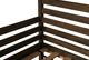 Kodiak Furniture Boho Rustic Walnut Twin Daybed Frame with Trundle-1