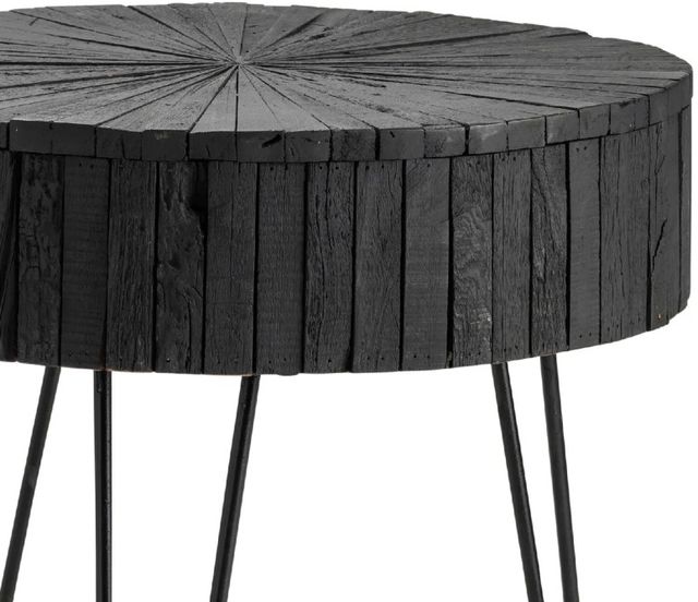 Crestview Collection Drummond Black Side Table-1