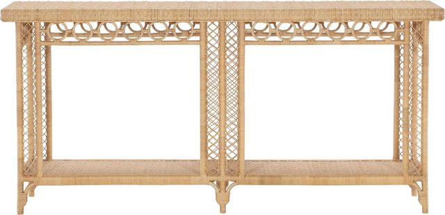 Hooker® Furniture Commerce and Market Knot Kidding Light Natural Console Table-3