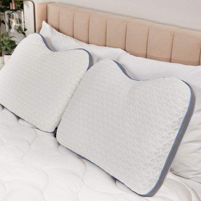 BEDGEAR® Jumbo/Queen Cooling Cuddle Curve Pillow-1