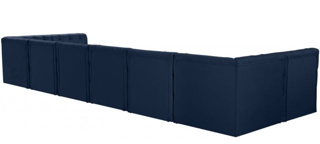 Meridian Furniture Tuft 8-Piece Navy Modular Sectional Set-2