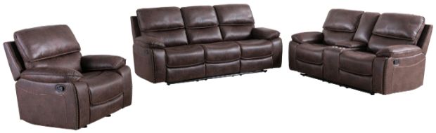 Mazin Furniture Kincaide Brown Manual Rocker Recliner -2