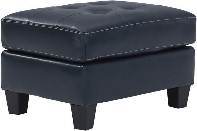 Signature Design by Ashley® Altonbury Blue Ottoman-0
