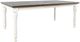 Jofran Inc. Madison County Barnwood Extension Dining Table with Vintage White Base-0