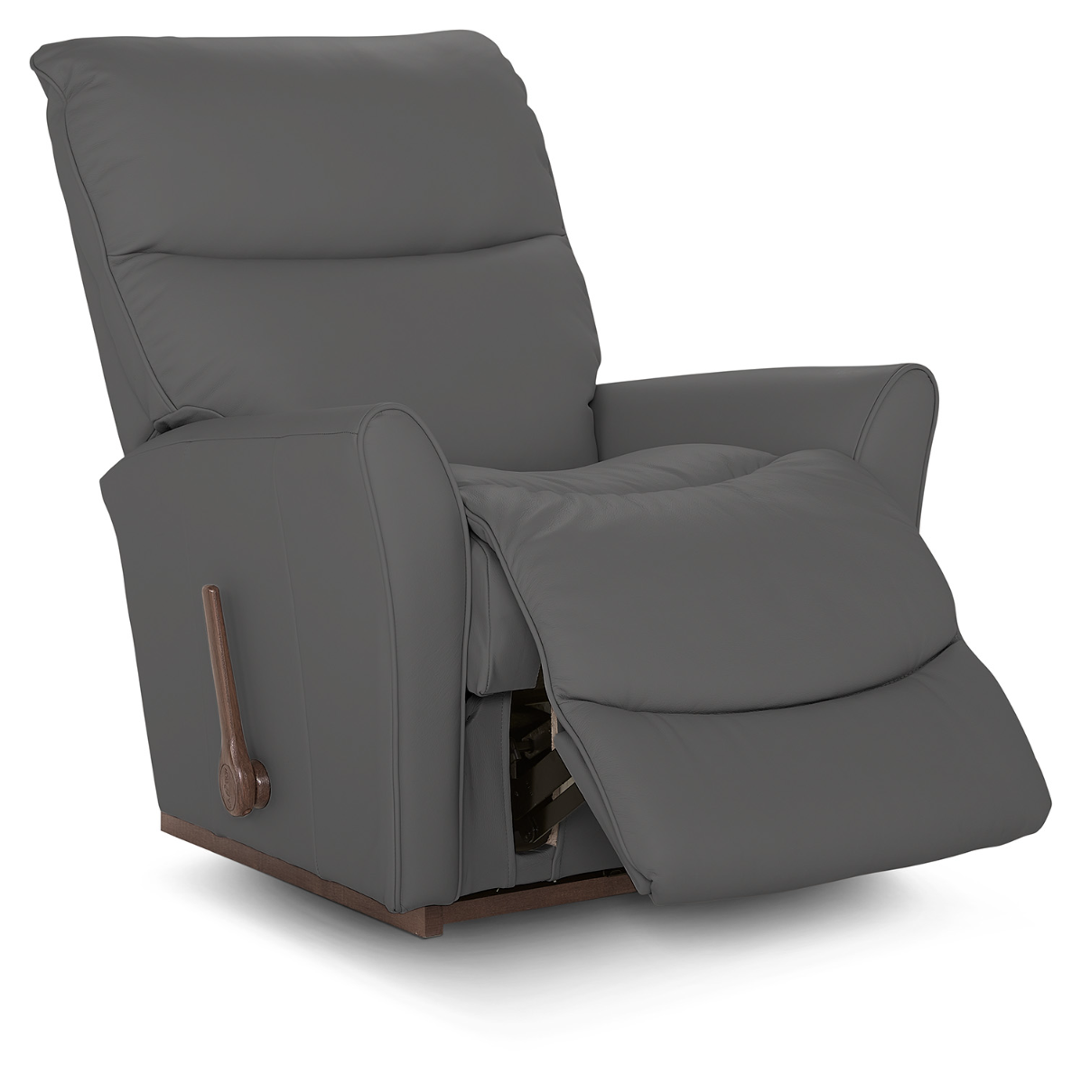 Rowan Leather Manual Recliner - Thumbnail 2