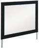 Signature Design by Ashley® Maeling Black Bedroom Mirror-1