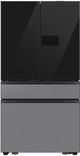 Samsung Bespoke 36" 28.6 Cu. Ft. Charcoal Glass/Stainless Steel French Door Refrigerator-0