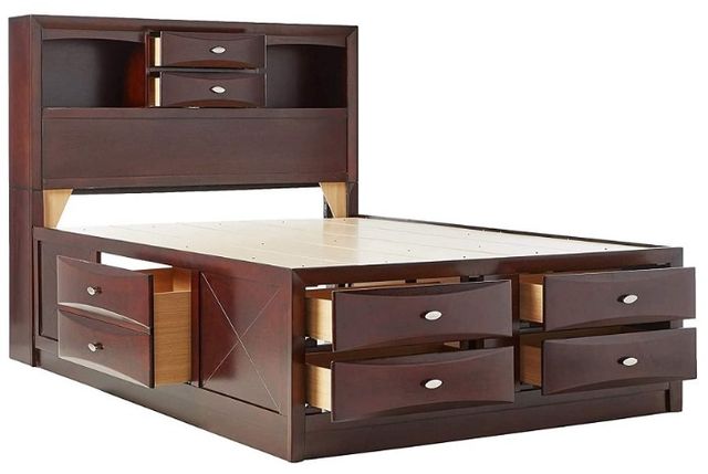 ACME Furniture Ireland Espresso Eastern King Bookcase Bed-1