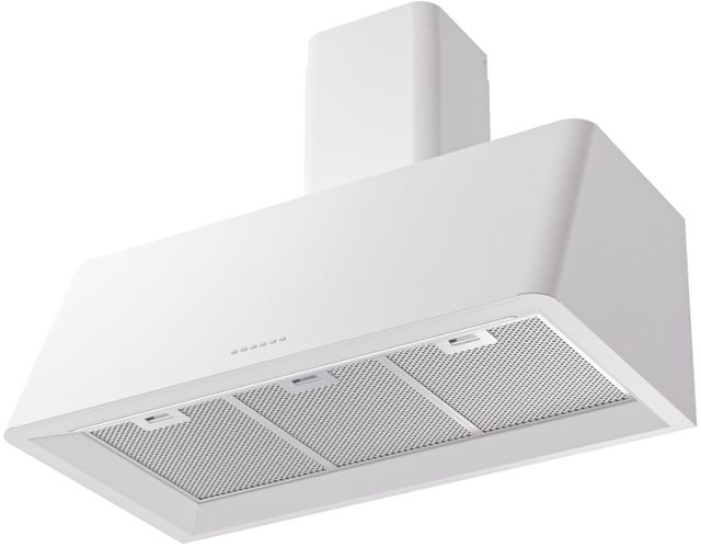 Ilve® Nostalgie II Series 36" White Wall Mounted Range Hood-1
