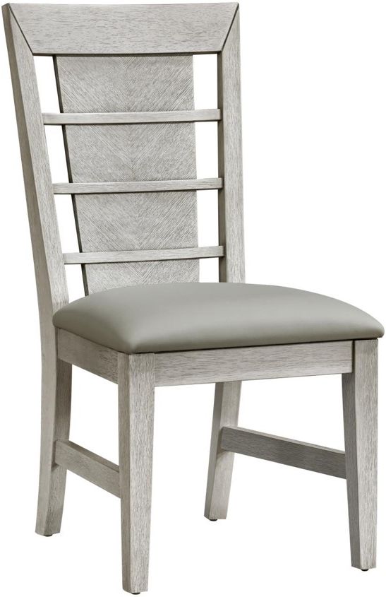Bernards Aries Gray Dining Side Chair-0