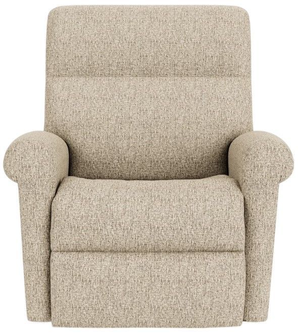 Flexsteel® Davis White Cream Swivel Gliding Recliner-1