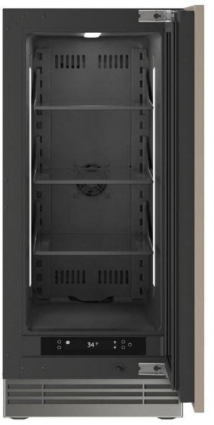 U-Line®  Home Collection 15" 2.8 Cu. Ft. Panel Ready Refrigerator with Solid Door-2