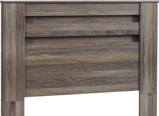 Signature Design by Ashley® Zelen 5-Piece Warm Gray Full Panel Headboard Bedroom Set-1