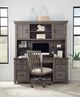 aspenhome® Caraway Aged Slate Credenza and Hutch-3