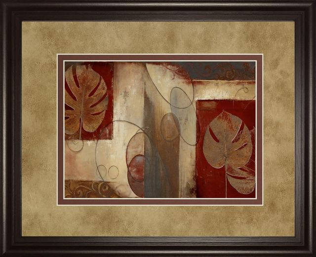 Classy Living Patricia Pinto Inspiration in Crimson Wall Art-0