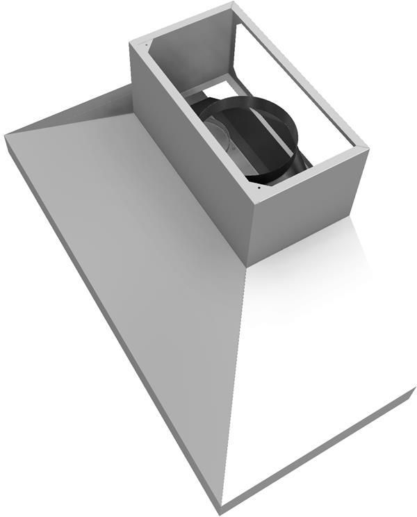Vent-A-Hood® 60" Stainless Steel Euro-Style Wall Mount Range Hood-1