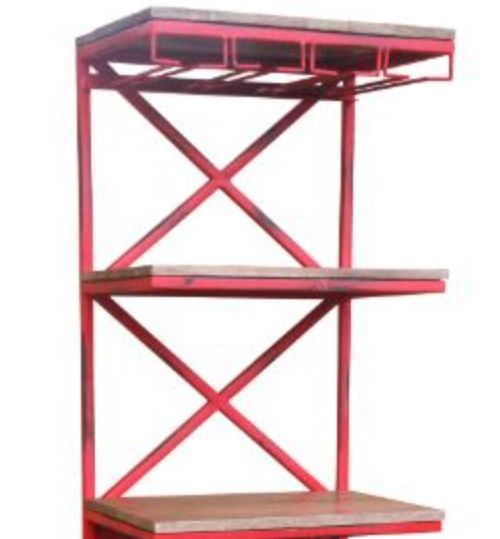 Jaipur Furniture Retro Red Wow Tractor Bar Cabinet-1