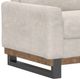International Furniture Direct Mita Ivory Upholstered Loveseat-2