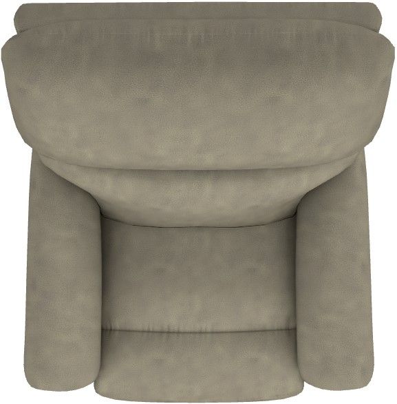 La-Z-Boy® Brooks Charcoal Power Rocking Recliner with Headrest and Lumbar-4