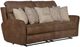 Catnapper® Justine Burlap Manual Reclining Sofa-0