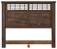 International Furniture Direct Parota III Brown Queen Panel Bed-2