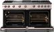 Viking® 5 Series 60" Blush Pro Style Gas (LP) Range with Polished Chrome Trim-1