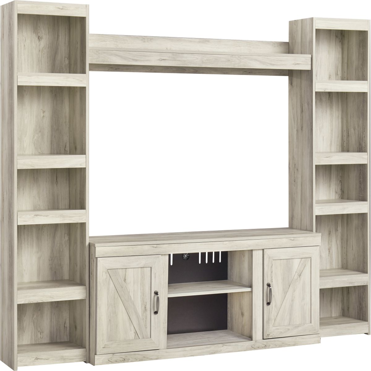 White entertainment center ashley furniture sales