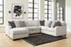 Signature Design by Ashley® Huntsworth 4-Piece Dove Gray Left-Arm Facing Sectional and Chaise-3