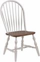 TEI Corner Stone Windsor Gray/Oak Side Chair-0