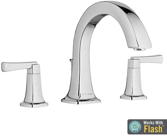 American Standard Townsend® Polished Chrome Deck Mounted Roman Tub Filler-1