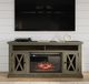 Jofran Inc. Telluride Driftwood Electric Fireplace with Logset-1