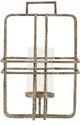 A & B Home Gold Candle Holder-1