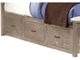 Vaughan-Bassett Transitions Driftwood Oak Queen/King Storage Unit-0