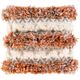 Surya Dacia Burnt Orange 20"x20" Toss Pillow with Down Insert-0