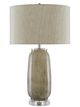 Currey & Company Devany Gray Dust/Clear Table Lamp-1