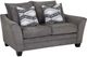 Franklin™ Eastbrook Shasta Charcoal Loveseat-0