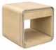 Bassett Mirror Damone Cerused White Oak End Table-0