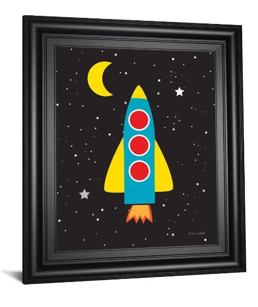 Classy Art Blast Off by Ann Kelle Wall Art-1