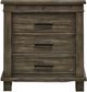 A-America® Glacier Point Graystone Nightstand-0