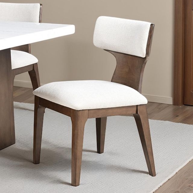 Furniture of America® Caerwys 2-Piece Brown Side Chair-1