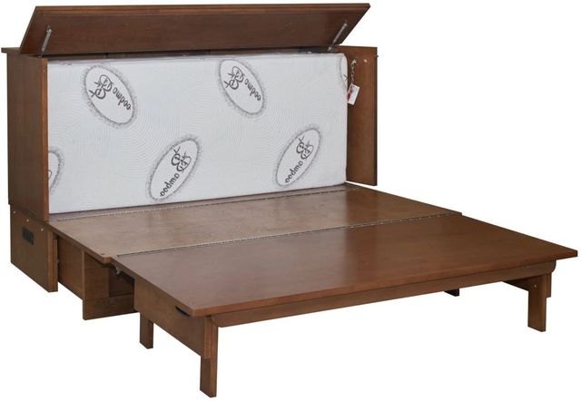 CabinetBed Inc.™ Elite Harrison Cojoba Folding Queen Bed-2