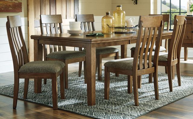 Benchcraft® Flaybern 7-Piece Light Brown Dining Set-0