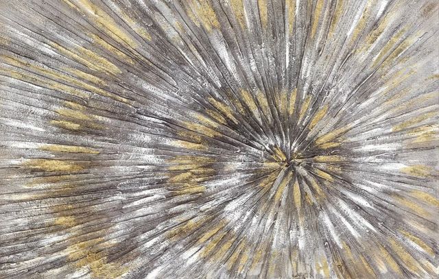 Classy Art Style 3 Hand Painted Textured Canvas Wall Art-0